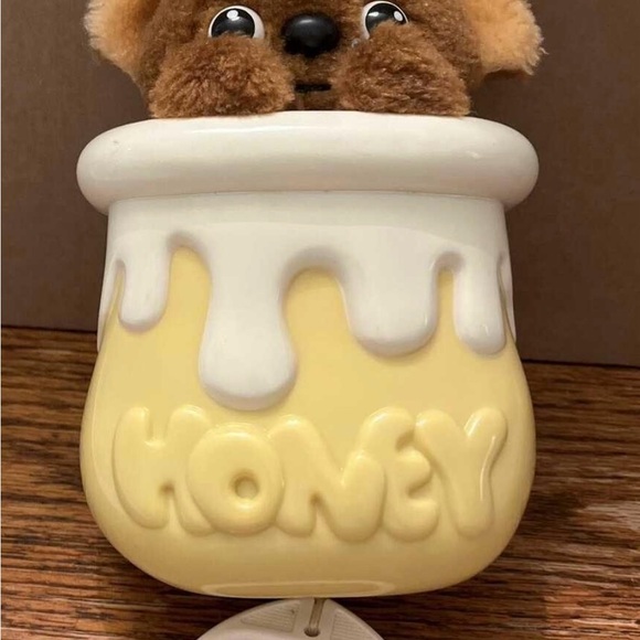 Tomy Bear Crib Pull String Music Box Vintage 1985 Animated Plush Honey
Pot WORKS - Picture 3 of 7